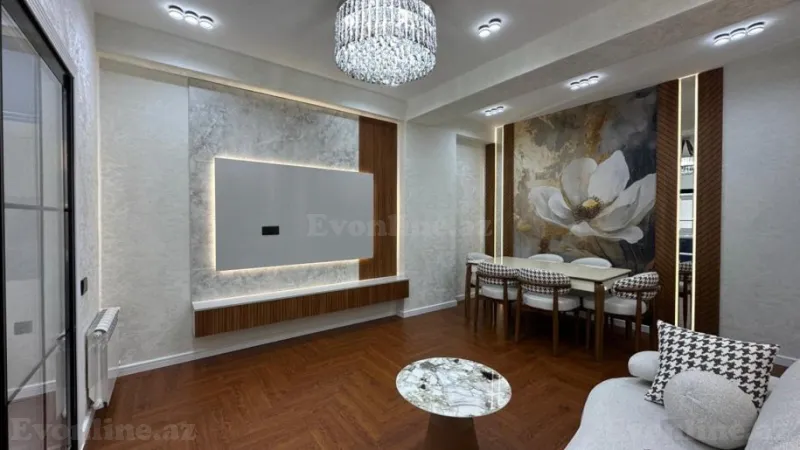 Satılır 3 otaqlı Mənzil Yeni tikili 100 m² Həzi Aslanov m. - şəkil 3