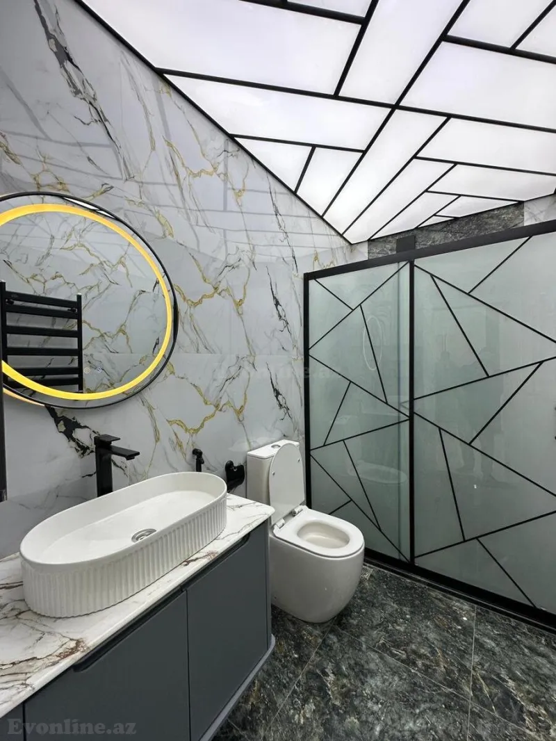 Satılır 3 otaqlı Mənzil Yeni tikili 100 m² Həzi Aslanov m. - şəkil 14