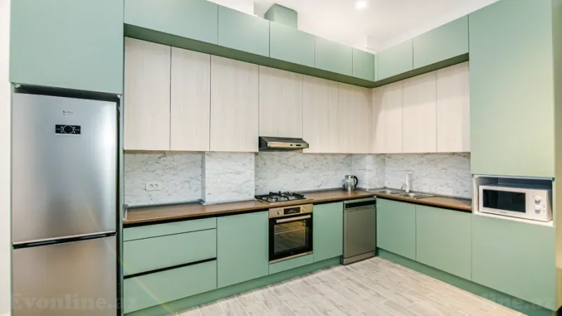 Kirayə verilir 3 otaqlı Mənzil Yeni tikili 120 m² Xətai r. - şəkil 16