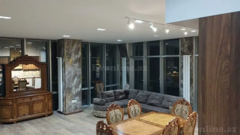 Kirayə verilir 3 otaqlı Mənzil Yeni tikili 150 m² Yasamal - şəkil 2