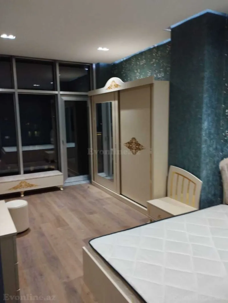 Kirayə verilir 3 otaqlı Mənzil Yeni tikili 150 m² Yasamal - şəkil 13