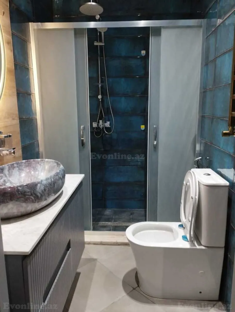 Kirayə verilir 3 otaqlı Mənzil Yeni tikili 150 m² Yasamal - şəkil 16