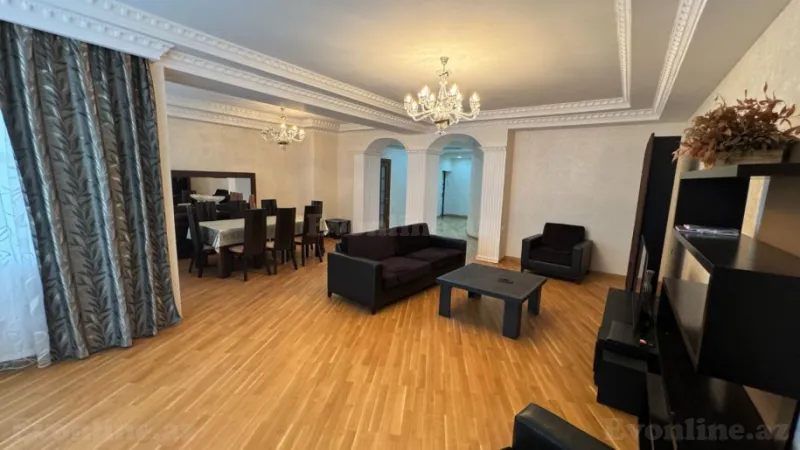 Kirayə verilir 3 otaqlı Mənzil Yeni tikili 170 m² İnşaatçılar m. - şəkil 4