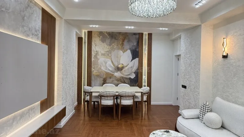 Satılır 3 otaqlı Mənzil Yeni tikili 96 m² Həzi Aslanov m. - şəkil 2