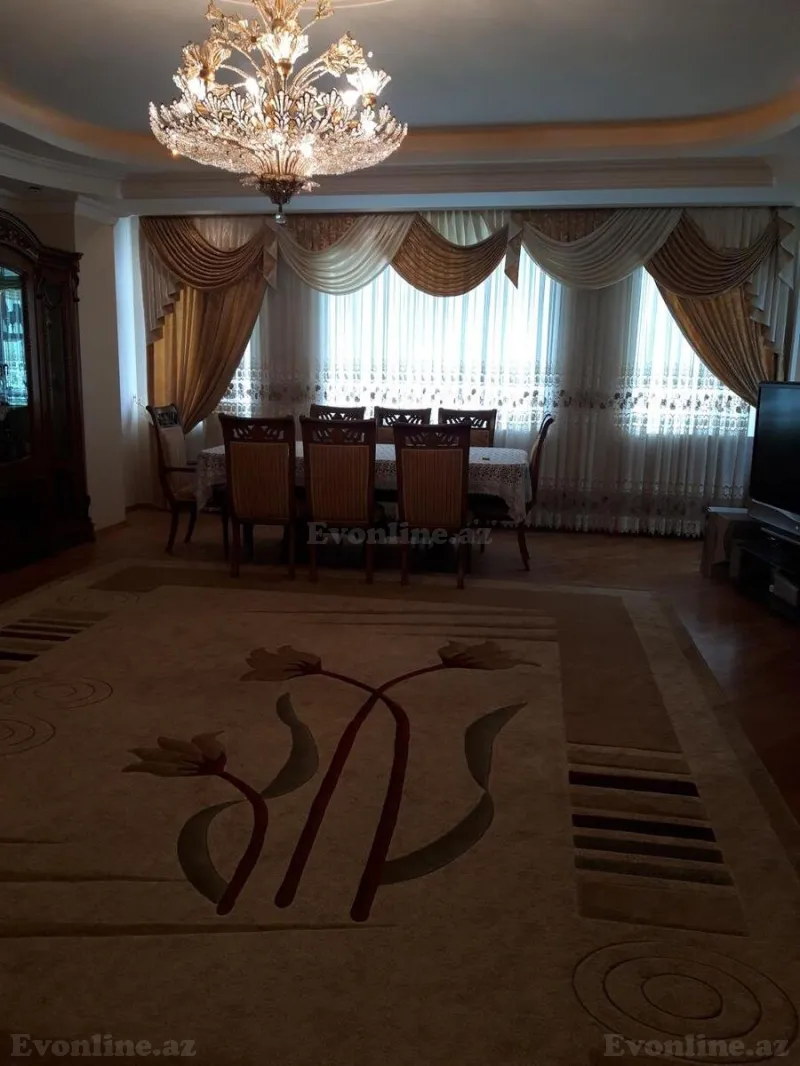 Kirayə verilir 4 otaqlı Mənzil Yeni tikili 220 m² Gənclik m. - şəkil 4