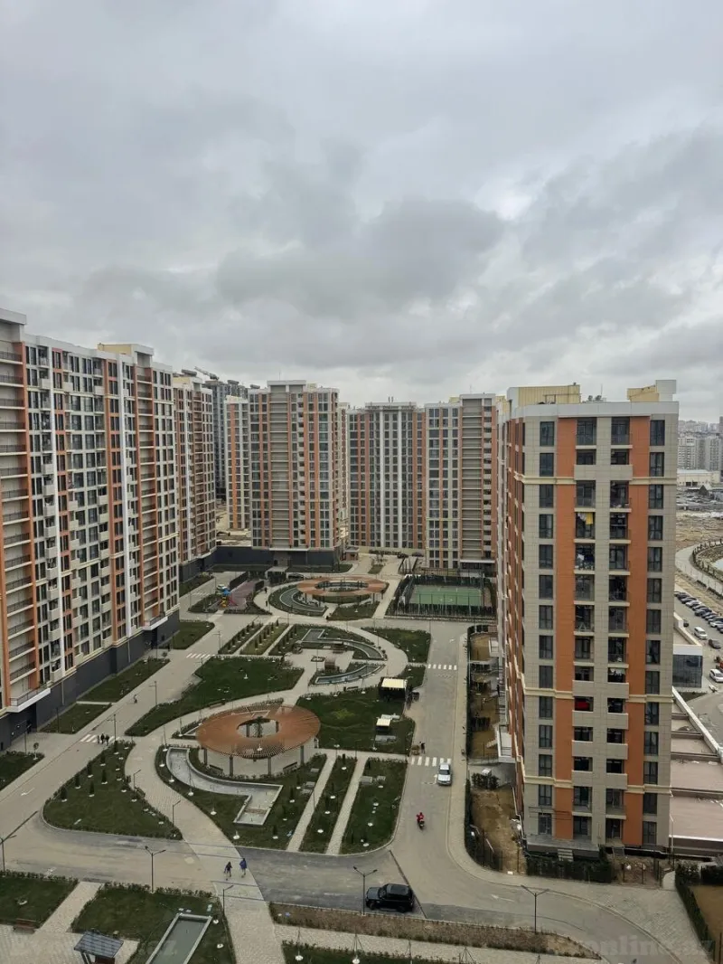 Satılır 2 otaqlı Mənzil Yeni tikili 50 m² Yasamal r. - şəkil 2