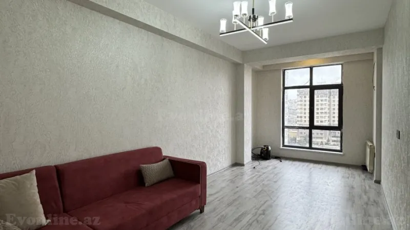 Kirayə verilir 2 otaqlı Mənzil Yeni tikili 55 m² İnşaatçılar m. - şəkil 2