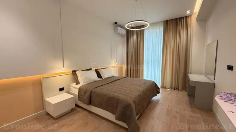 Kirayə verilir 3 otaqlı Mənzil Yeni tikili 120 m² Xətai r. - şəkil 2