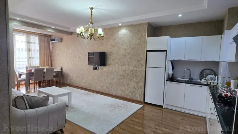 Satılır 2 otaqlı Mənzil Yeni tikili 60 m² İnşaatçılar m. - şəkil 2