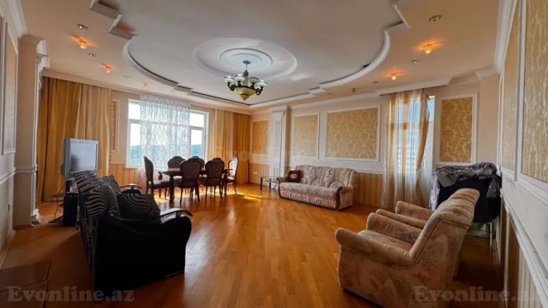 Kirayə verilir 3 otaqlı Mənzil Yeni tikili 140 m² Nizami m. - şəkil 2