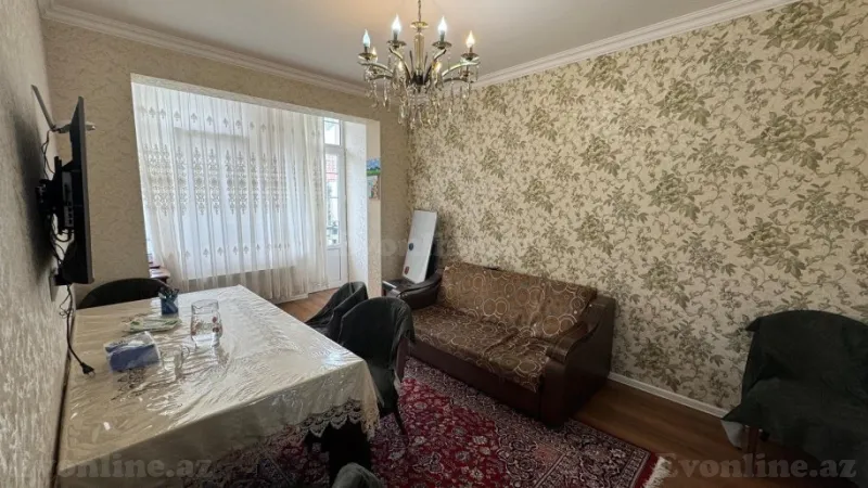 Satılır 2 otaqlı Mənzil Köhnə tikili 55 m² 5-ci mikrorayon - şəkil 2