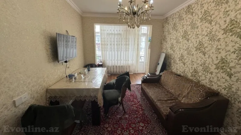 Satılır 2 otaqlı Mənzil Köhnə tikili 55 m² 5-ci mikrorayon - şəkil 3