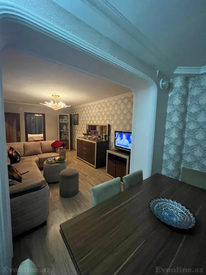 Satılır 3 otaqlı Mənzil Köhnə tikili 80 m² Elmlər Akademiyası m. - şəkil 3