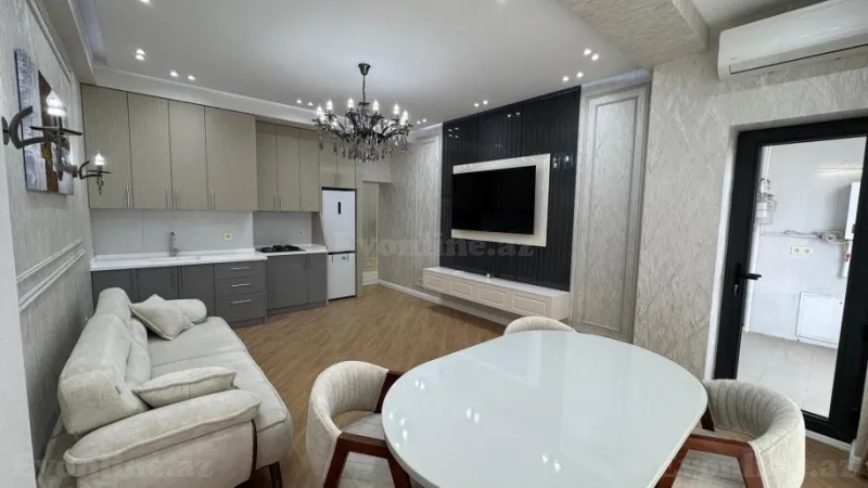 Satılır 2 otaqlı Mənzil Yeni tikili 59 m² Koroğlu m. - şəkil 2