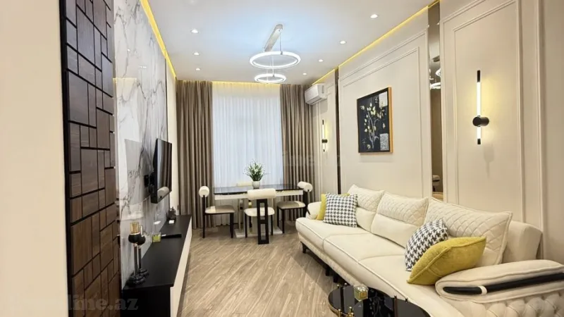 Satılır 2 otaqlı Mənzil Yeni tikili 55 m² Nəriman Nərimanov m. - şəkil 2