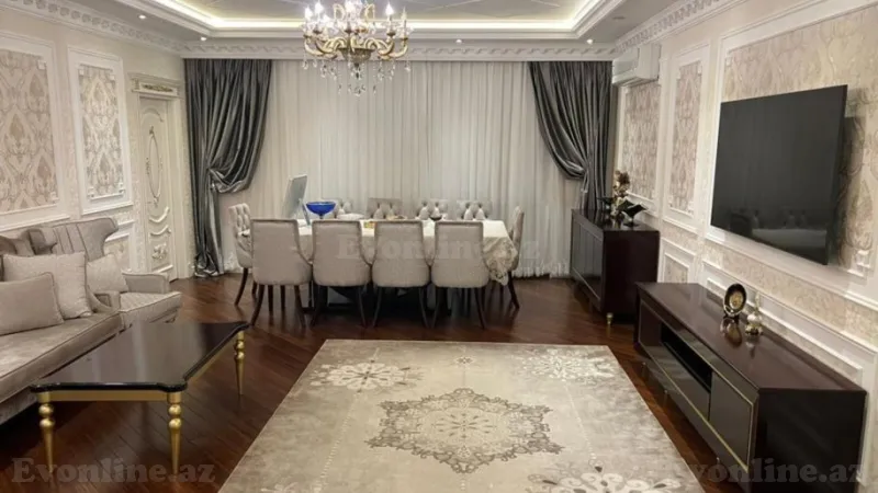 Kirayə verilir 4 otaqlı Mənzil Yeni tikili 150 m² Nəriman Nərimanov m. - şəkil 2