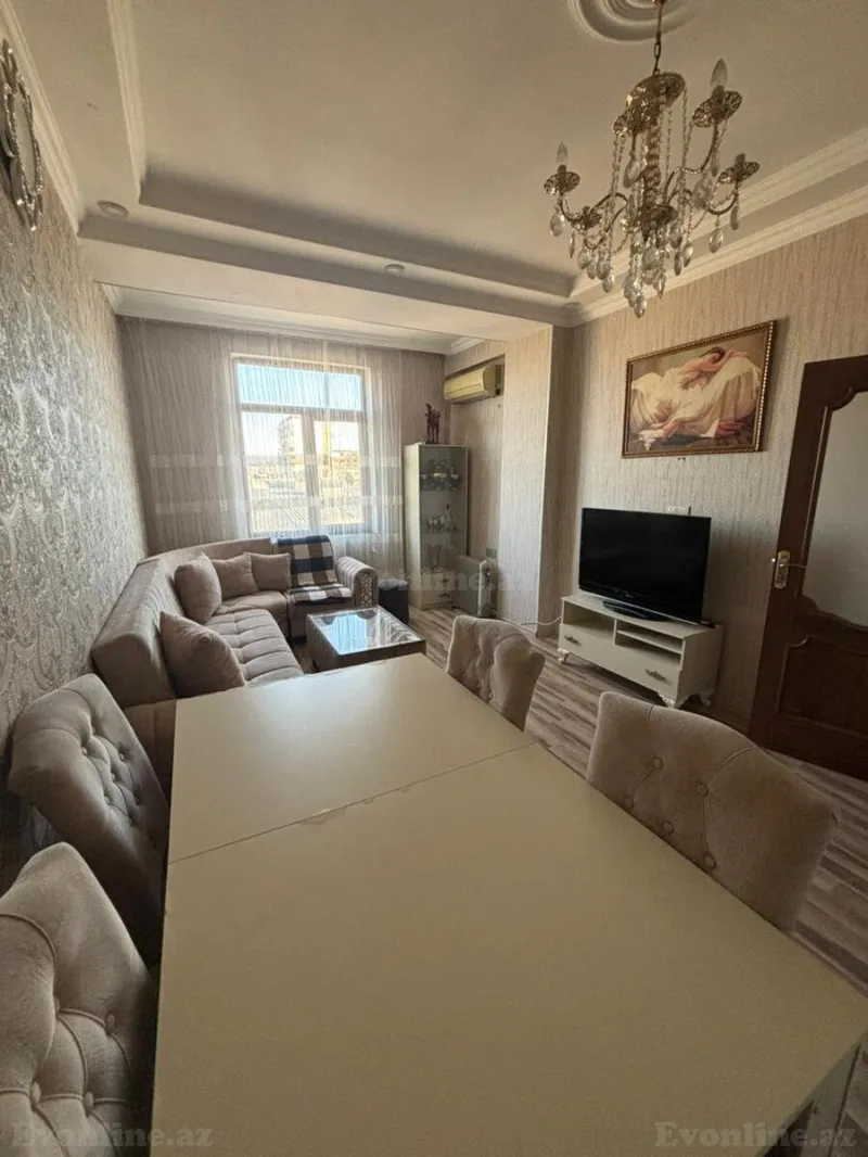 Kirayə verilir 2 otaqlı Mənzil Yeni tikili 70 m² Abşeron r. - şəkil 3