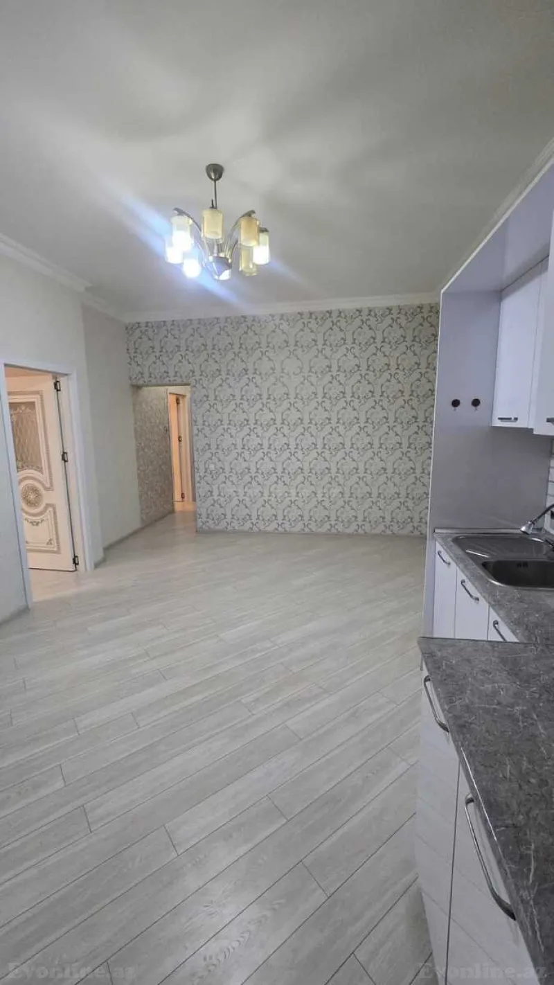 Kirayə verilir 2 otaqlı Mənzil Yeni tikili 58 m² Nərimanov r. - şəkil 3