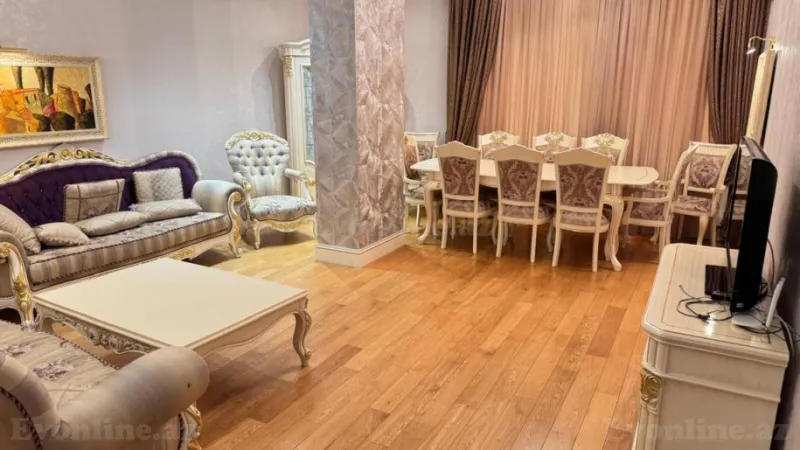 Satılır 4 otaqlı Mənzil Yeni tikili 200 m² Sahil m. - şəkil 3