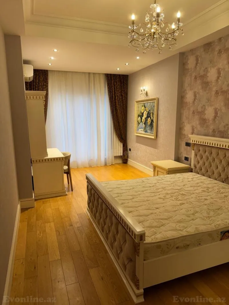 Satılır 4 otaqlı Mənzil Yeni tikili 200 m² Sahil m. - şəkil 4