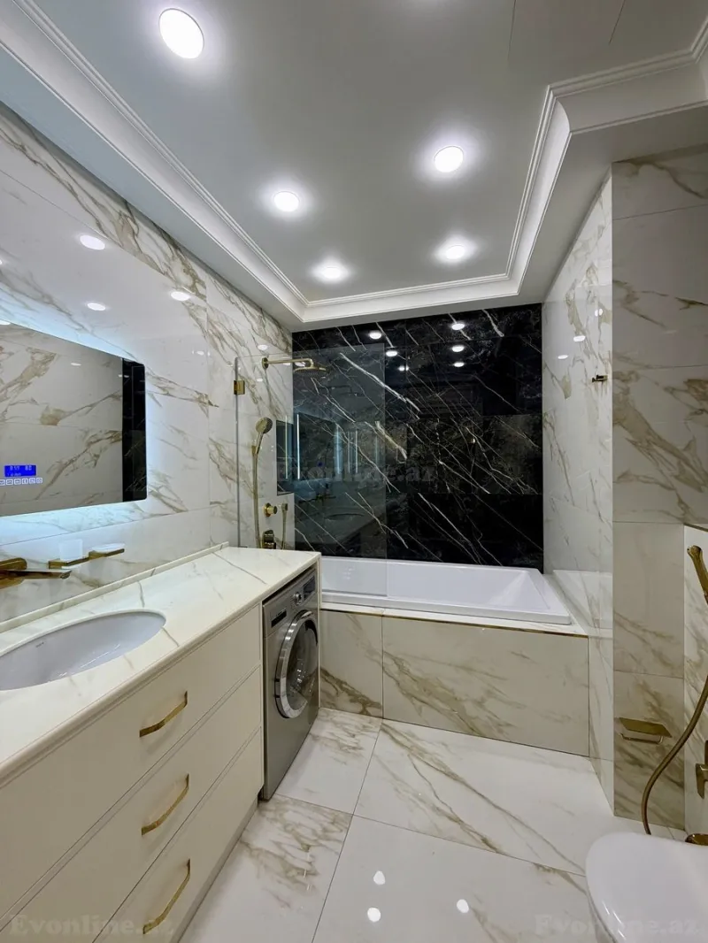 Satılır 4 otaqlı Mənzil Yeni tikili 185 m² Xətai m. - şəkil 15