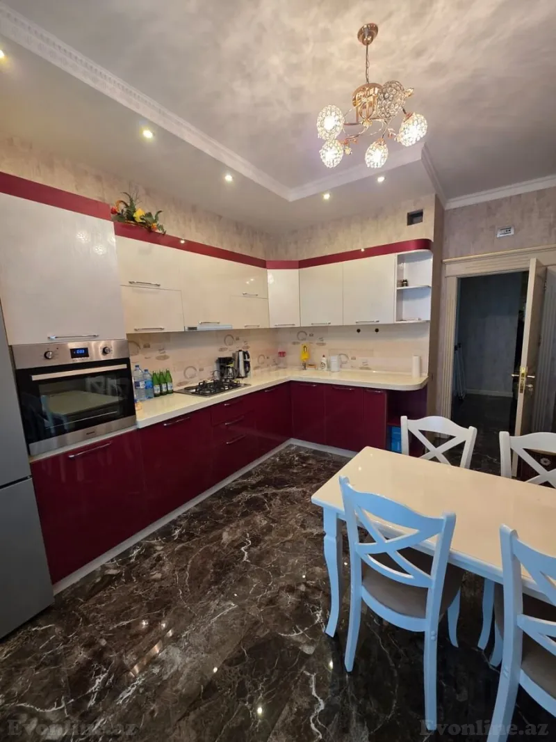 Kirayə verilir 3 otaqlı Mənzil Yeni tikili 150 m² 8 Noyabr m. - şəkil 9