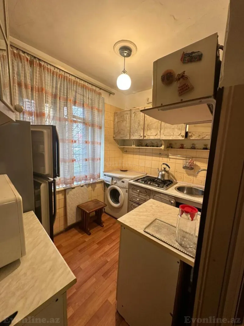 Kirayə verilir 2 otaqlı Mənzil Köhnə tikili 40 m² Nərimanov r. - şəkil 4