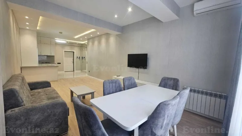 Kirayə verilir 2 otaqlı Mənzil Yeni tikili 90 m² Xətai m. - şəkil 3