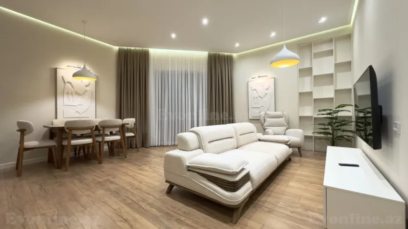 Kirayə verilir 3 otaqlı Mənzil Yeni tikili 100 m² Xətai r. - şəkil 2