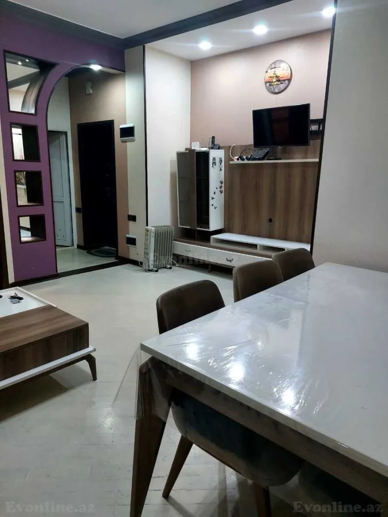 Kirayə verilir 2 otaqlı Mənzil Köhnə tikili 50 m² Nərimanov r. - şəkil 2