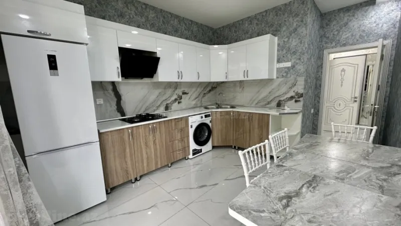 Kirayə verilir 2 otaqlı Mənzil Yeni tikili 100 m² 8 Noyabr m. - şəkil 3