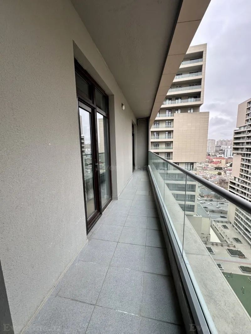 Kirayə verilir 2 otaqlı Mənzil Yeni tikili 100 m² 8 Noyabr m. - şəkil 14