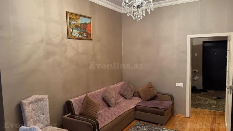 Kirayə verilir 2 otaqlı Mənzil Yeni tikili 80 m² Nərimanov r. - şəkil 2