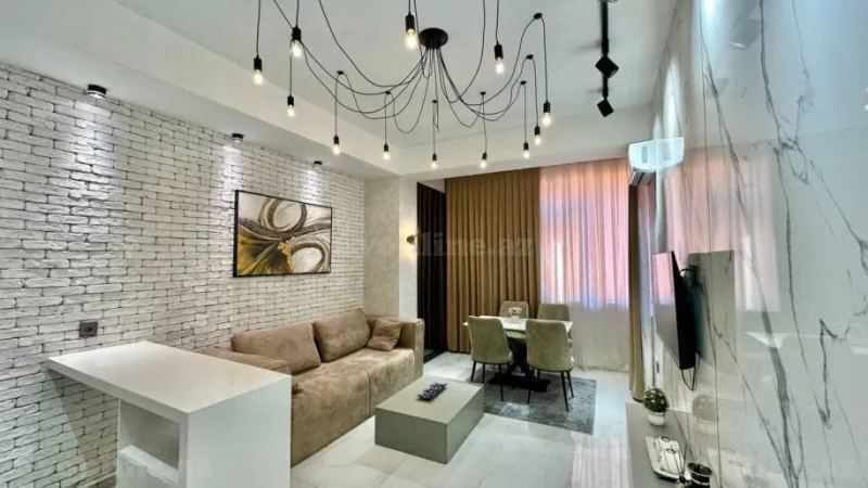 Satılır 2 otaqlı Mənzil Yeni tikili 54 m² Nərimanov r. - şəkil 3