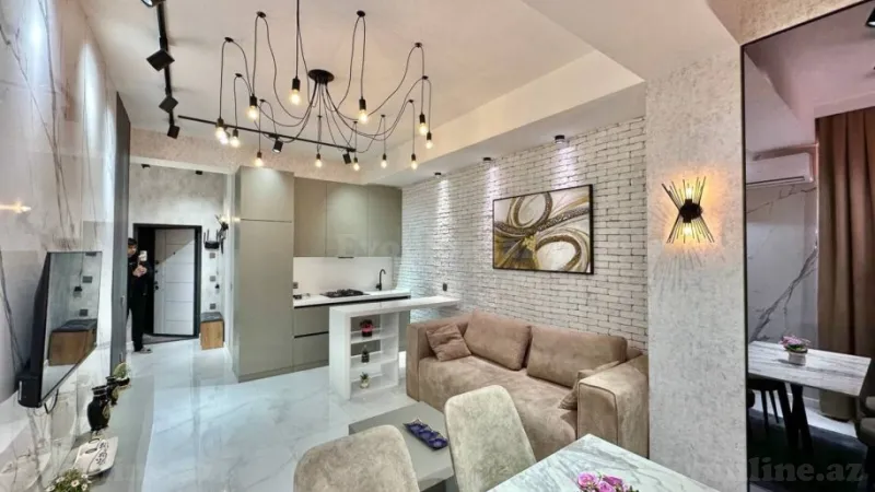 Satılır 2 otaqlı Mənzil Yeni tikili 54 m² Nərimanov r. - şəkil 4