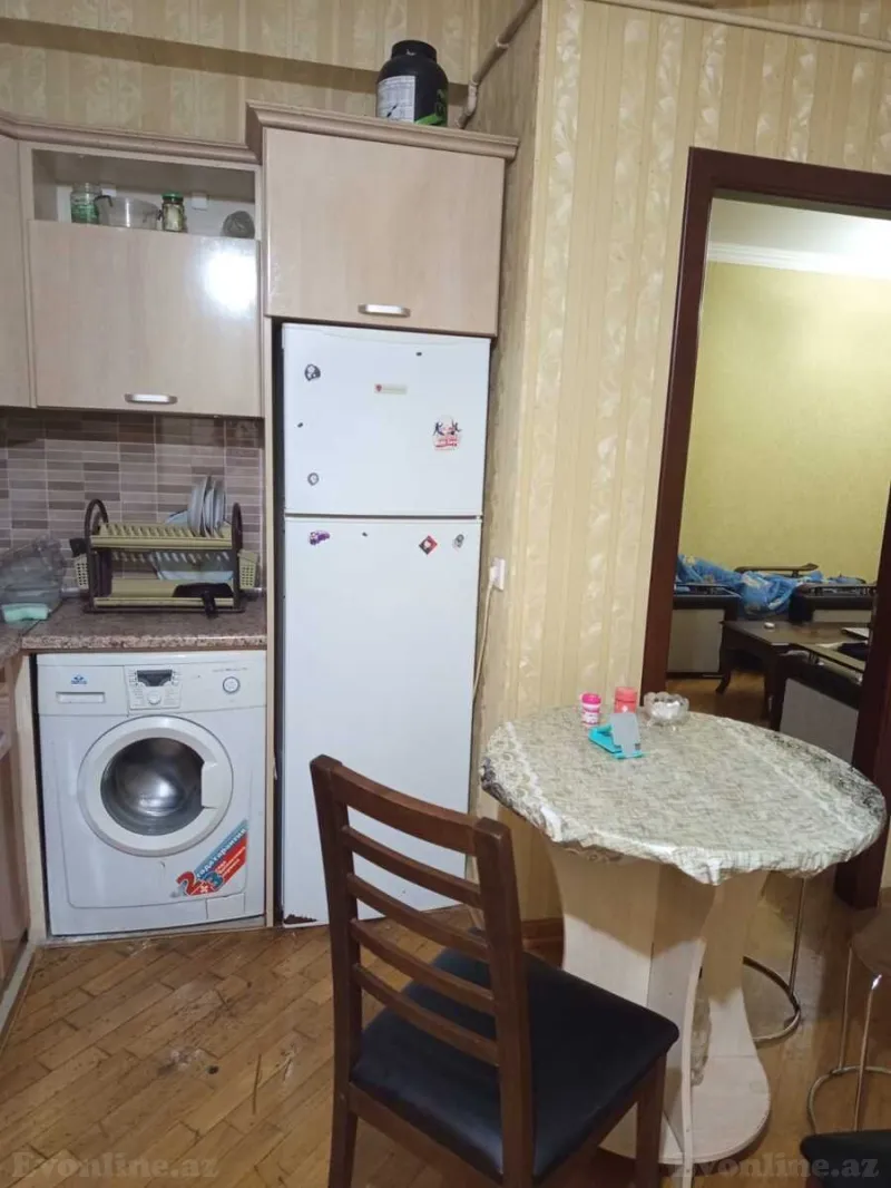 Kirayə verilir 3 otaqlı Mənzil Yeni tikili 60 m² Nərimanov r. - şəkil 6