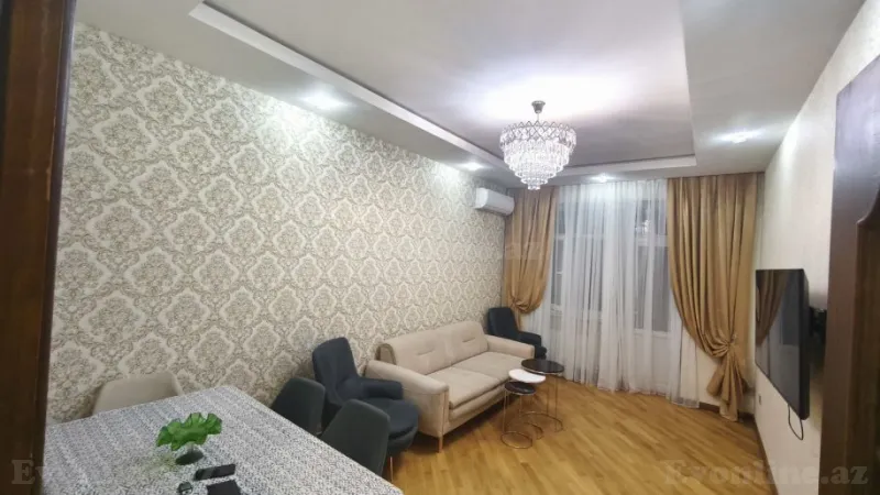 Satılır 2 otaqlı Mənzil Yeni tikili 65 m² Nəsimi r. - şəkil 2