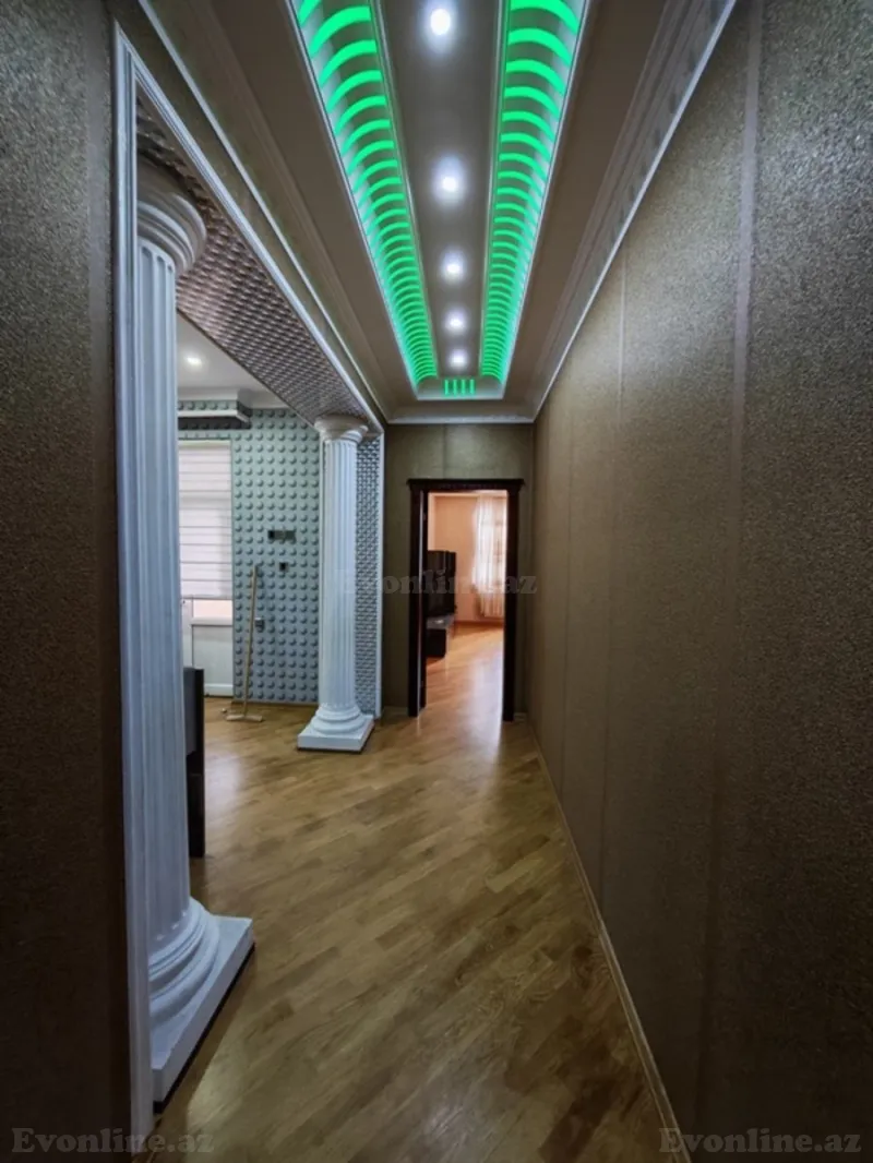 Kirayə verilir 3 otaqlı Mənzil Yeni tikili 135 m² Nəsimi r. - şəkil 2