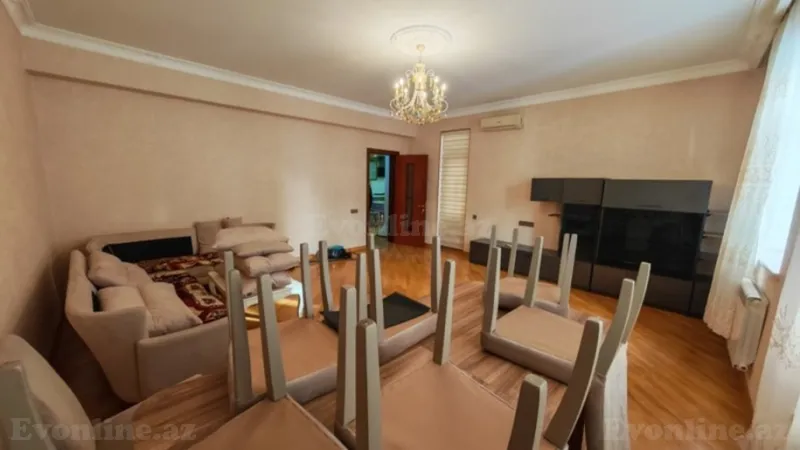 Kirayə verilir 3 otaqlı Mənzil Yeni tikili 135 m² Nəsimi r. - şəkil 5