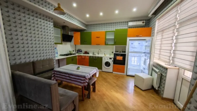 Kirayə verilir 3 otaqlı Mənzil Yeni tikili 135 m² Nəsimi r. - şəkil 12