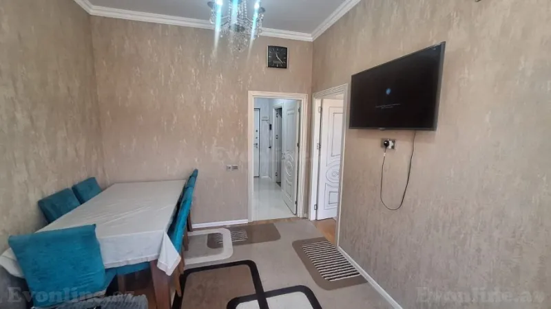 Satılır 2 otaqlı Mənzil Yeni tikili 50 m² Yasamal