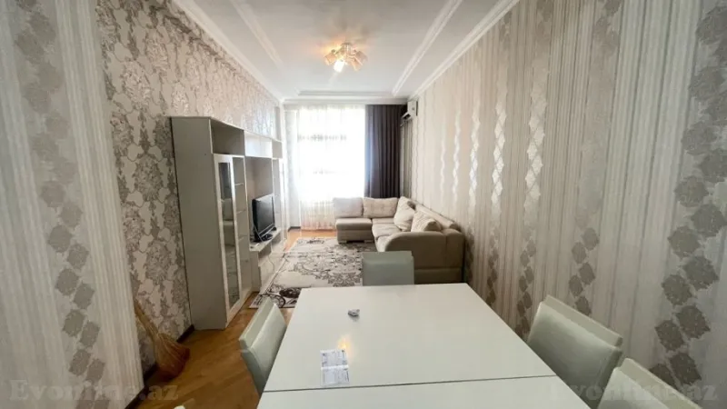 Kirayə verilir 2 otaqlı Mənzil Yeni tikili 75 m² İnşaatçılar m. - şəkil 4