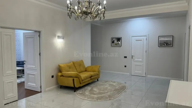 Kirayə verilir 3 otaqlı Mənzil Yeni tikili 170 m² Nəsimi r. - şəkil 10