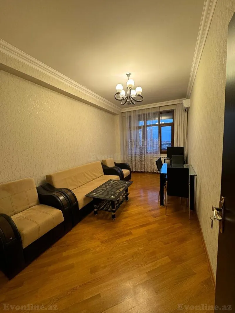 Kirayə verilir 2 otaqlı Mənzil Yeni tikili 62 m² Nəriman Nərimanov m.