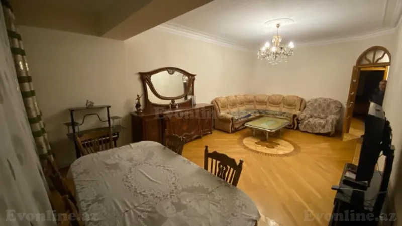 Kirayə verilir 3 otaqlı Mənzil Yeni tikili 123 m² Nərimanov r. - şəkil 2