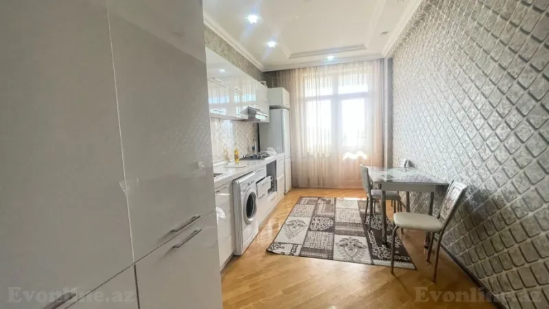 Kirayə verilir 2 otaqlı Mənzil Yeni tikili 85 m² İnşaatçılar m. - şəkil 5