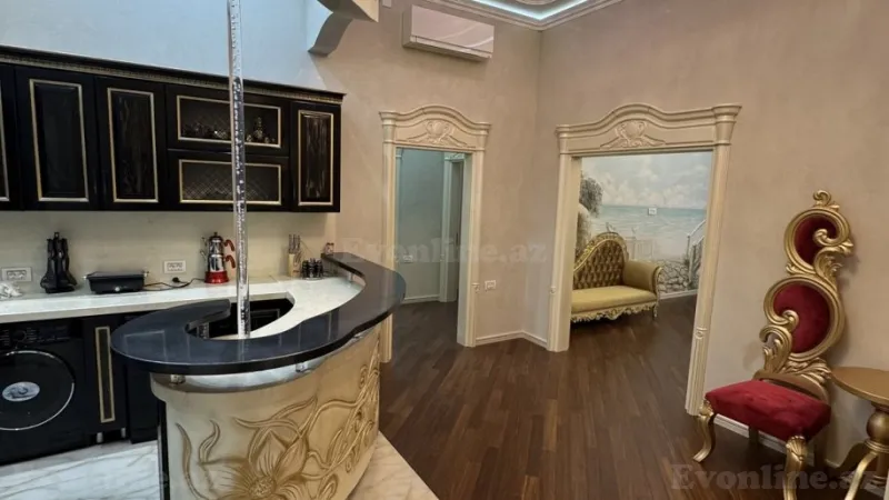 Kirayə verilir 4 otaqlı Mənzil Yeni tikili 145 m² Xətai r. - şəkil 2