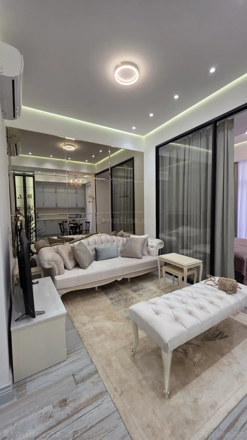 Kirayə verilir 2 otaqlı Mənzil Yeni tikili 45 m² Nizami m. - şəkil 3