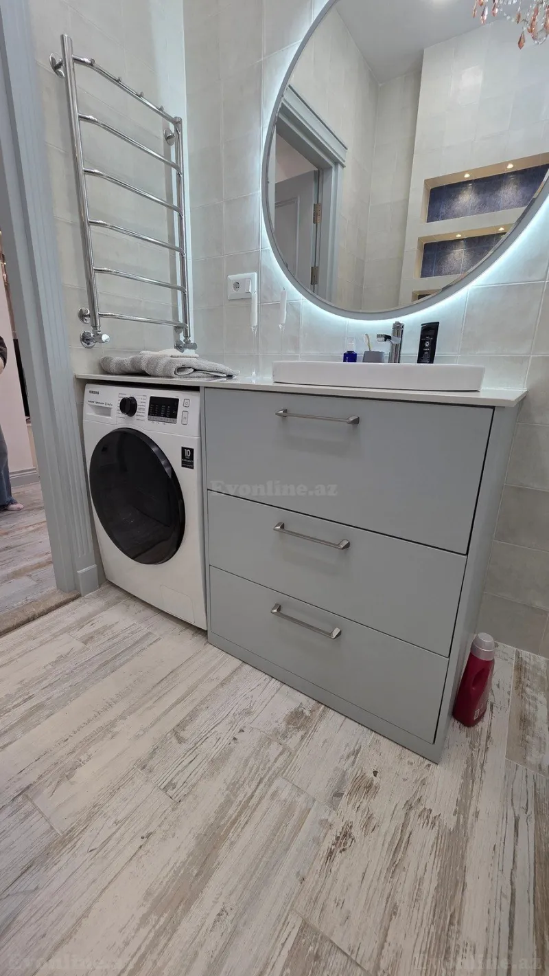 Kirayə verilir 2 otaqlı Mənzil Yeni tikili 45 m² Nizami m. - şəkil 18