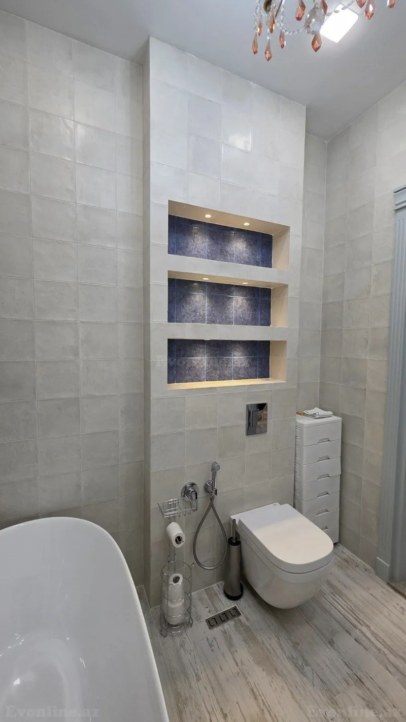 Kirayə verilir 2 otaqlı Mənzil Yeni tikili 45 m² Nizami m. - şəkil 22